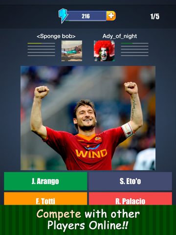 ¡adivina el futbolista - Сoncurso de fútbol ipad capturas de pantalla 2