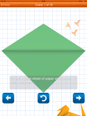 how to make origami birds ipad resimleri 4