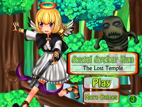 angel archer run - the lost temple of oz ipad images 1