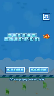 little flipper fall- the adventure of a tiny, flappy, flying, bird fish with splashy birds wings iphone resimleri 4