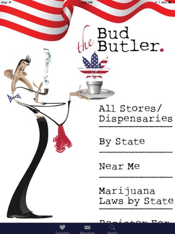 bud butler - your guide to legal medical marijuana dispensaries and stores ipad images 1