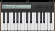 piano synth - moveable keyboard with piano and other sounds iPhone Captures Décran 1