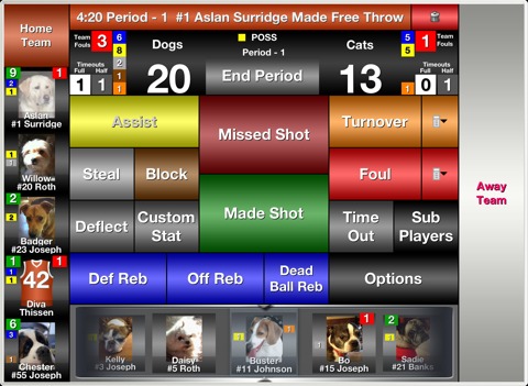 itouchstats basketball ipad images 1