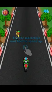 moto race bike - race with motorcycle rider speeding through highway iphone resimleri 2
