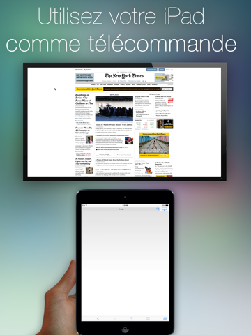 web pour apple tv - navigateur web iPad Captures Décran 3