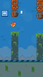 little flipper fall- the adventure of a tiny, flappy, flying, bird fish with splashy birds wings iphone capturas de pantalla 1