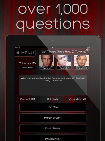 killer quiz: test your murder trivia knowledge ipad images 2