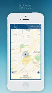 speedmeter - gps tracker and a weather app in one iphone images 2