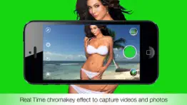 chromakey camera - real time green screen effect to capture videos and photos iphone images 1