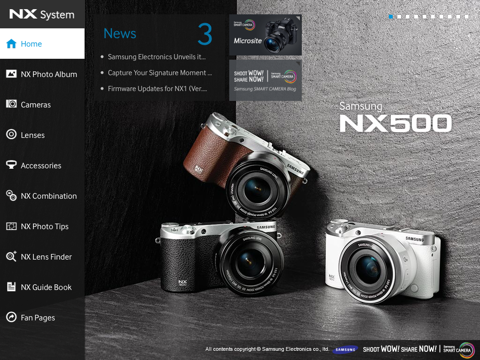 samsung smart camera nx for ipad iPad Captures Décran 1