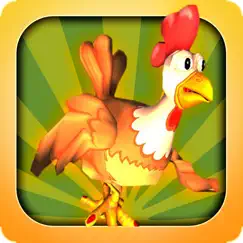hay rush: epic chicken dash! logo, reviews