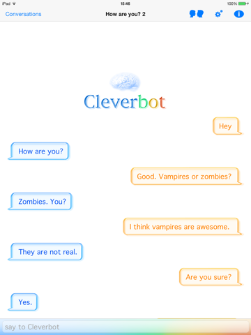 cleverbot ipad images 1