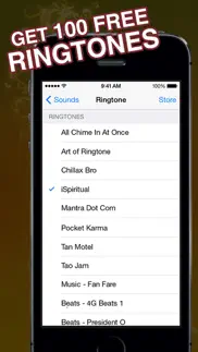 free music ringtones - music, sound effects, funny alerts and caller id tones iPhone Captures Décran 1