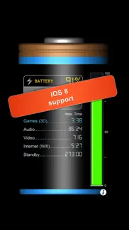 ibattery pro - battery status and maintenance iphone resimleri 1