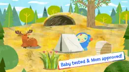 peekaboo goes camping game by babyfirst iphone images 4