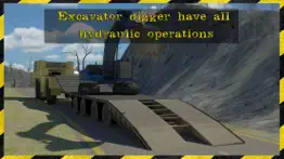 excavator transporter rescue 3d simulator- be ready to rescue cars in this extreme high powered excavator transporter game iphone images 3