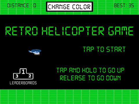 retro helicopter game ipad images 1