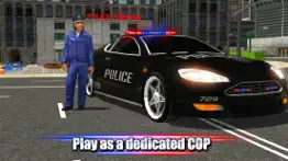 crime town police car driver iPhone Captures Décran 3