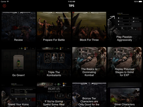 tips for mortal kombat x - mobile guide with tips and tricks for mkx! ipad images 3
