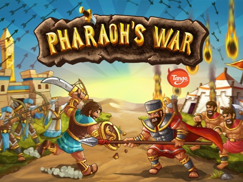 Война фараона — игра-стратегия в режиме pvp (игрок против игрока) для tango айпад изображения 1