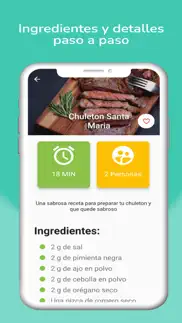 recetas saludables airfryer iphone capturas de pantalla 4
