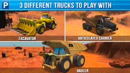 mining trucker parking simulator a real digger construction truck car park racing games iphone images 2