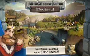 bridge constructor medieval iphone capturas de pantalla 1