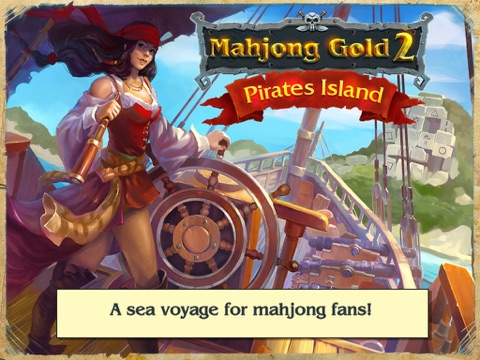 mahjong gold 2 pirates island solitaire free iPad Captures Décran 1