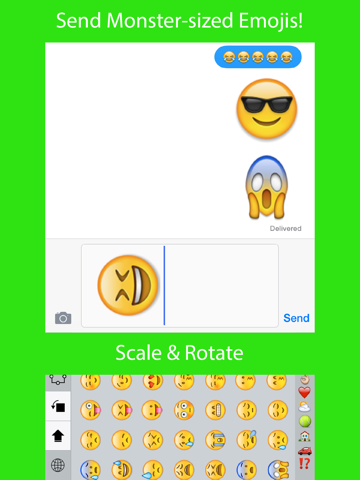 emoji monster - type emoji fast with custom categories free ipad images 4
