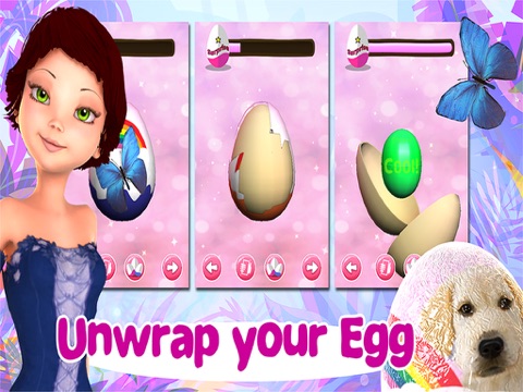 princess unicorn surprise eggs ipad resimleri 4