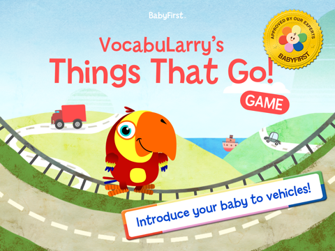 vocabularry's things that go game by babyfirst ipad images 1