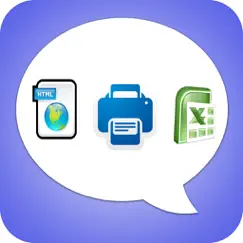 export messages - save print backup recover text sms imessages logo, reviews