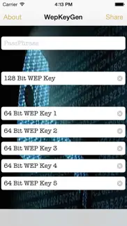 weppro- wifi passwords for ios 8 iphone capturas de pantalla 1