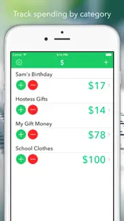 unspent - track your spending money iphone images 1