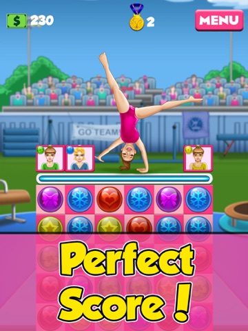 gymnastics girl hero - sports competition game free ipad images 2
