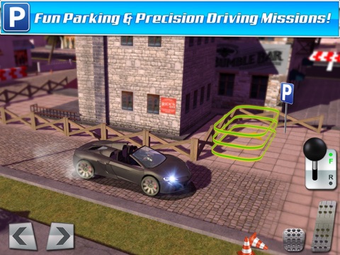 classic sports car parking game real driving test run racing ipad images 1