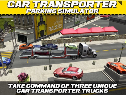 car transport truck parking simulator - real show-room driving test sim racing games ipad images 1