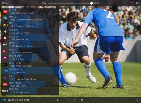 eyetv mobile ipad capturas de pantalla 3