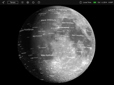 moon globe hd ipad capturas de pantalla 1