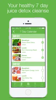 7 day juice detox cleanse iphone images 1