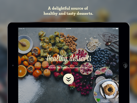 healthy desserts - by green kitchen айпад изображения 1