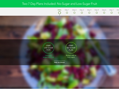 7 day sugar-free detox ipad capturas de pantalla 3