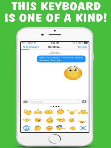emoji world animated 3d emoji keyboard - 3d emojis, gifs & extra emojis by emoji world ipad images 2
