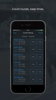 roundcount - count rounds, keep times. iphone images 1