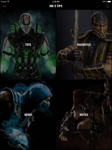 tips for mortal kombat x - mobile guide with tips and tricks for mkx! ipad images 1