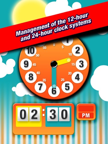 telling time for kids - game to learn to tell time easily ipad images 4
