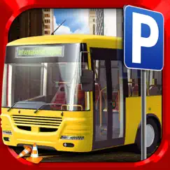 3d bus driver simulator car parking game - real monster truck driving test park sim racing games logo, reviews