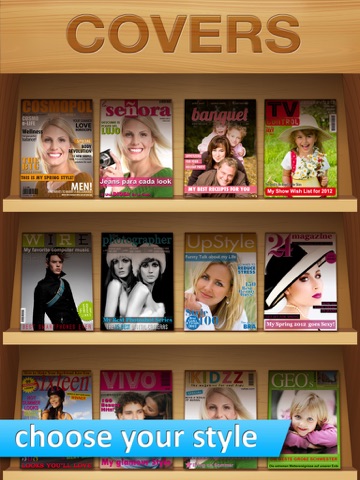 photo2cover - create your own magazine cover ipad resimleri 3
