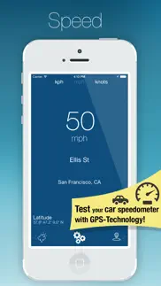 speedmeter - gps tracker and a weather app in one iphone images 1
