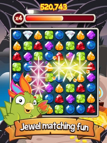 diamond king - jewel crush rainbow charming game ipad images 1